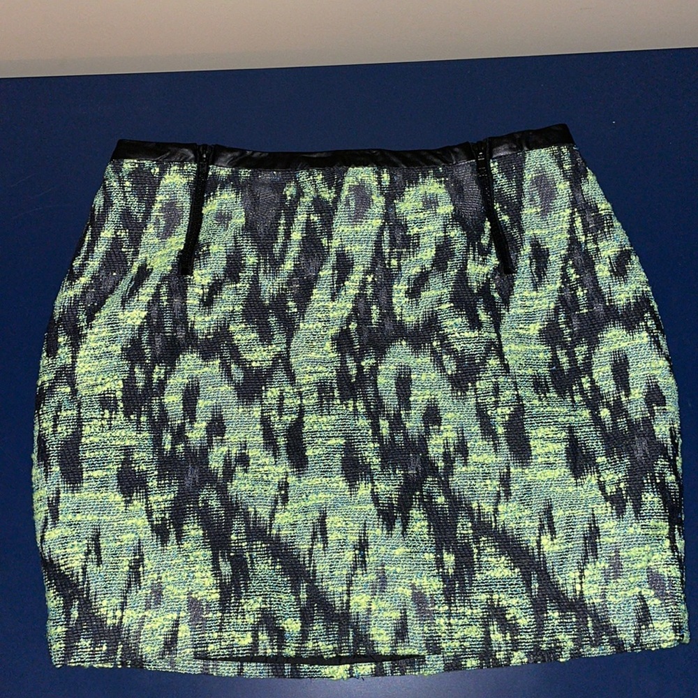 NWT ASTR neon mini skirt